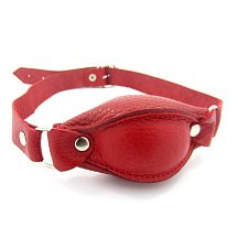 Кожаный кляп Sitabella красный