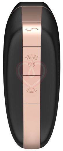Вакуумный стимулятор с приложением Satisfyer Love Triangle чёрный фото 4