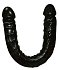 Фаллоимитатор двусторонний Ultra-Dongs Black чёрный фото 1