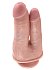 Фаллоимитатор для двойного проникновения King Cock Double Penetrator телесный фото 3