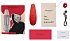 Бесконтактный клиторальный стимулятор Womanizer Classic 2 Marilyn Monroe красный фото 6