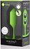 Утяжелённая анальная пробка для ношения b-Vibe Snug Plug 3 средняя лайм фото 6