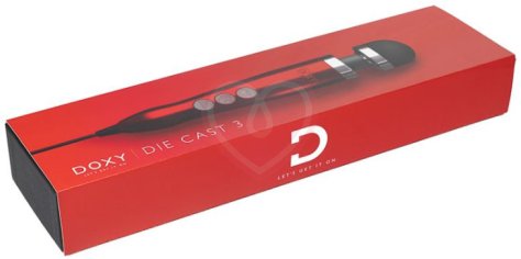 Вибромассажёр Doxy Die Cast 3 красный фото 5