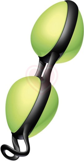 Вагинальные шарики Joyballs Secret зелёные фото 1