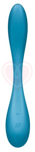 Гибкий вибратор Satisfyer G-Spot Flex 5+ с управлением от приложения голубой фото 3