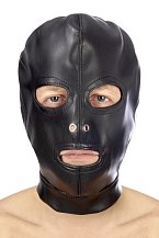 Маска Fetish Tentation из искусственной кожи с вырезами
