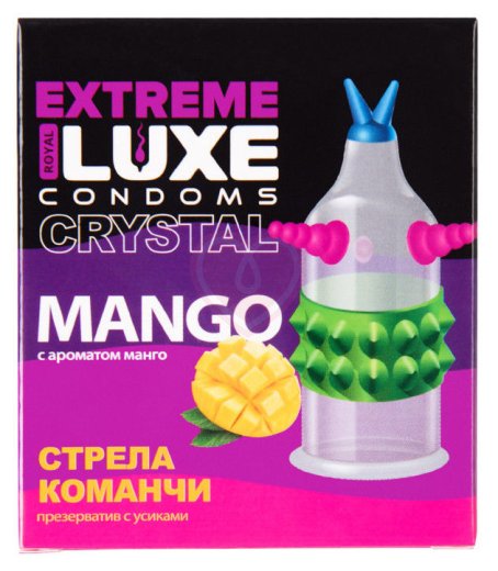 Презерватив Luxe Extreme Стрела Команчи с ароматом манго 1 шт фото 1